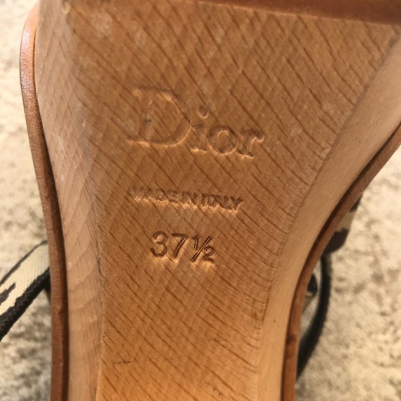 Christian Dior Camouflage heels - Picture 4 of 5
